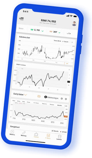 Mobilní zařízení zobrazující digitální webovou aplikaci Kámen Výnosin